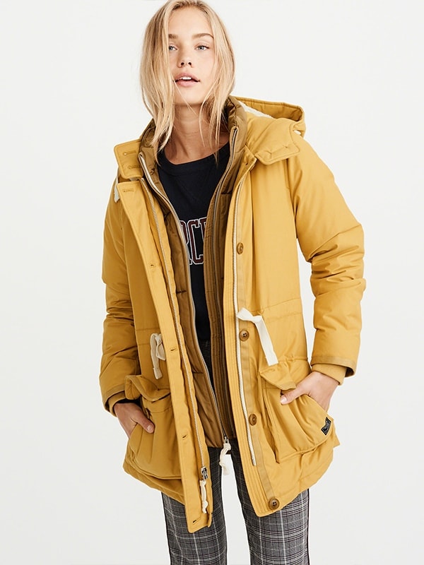 Oversized puffer parka